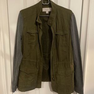 Caslon womens cotton Jacket size medium.